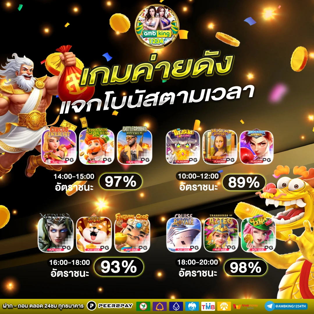 เว็บใหม่สล็อต - แบนเนอร์โปรโมชั่น